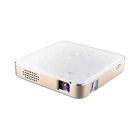 Портативний проектор Jiks Pix Miracast із підтримкою бездротового підключення (Білий)