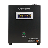ДБЖ з правильною синусоїдою 12V LPA-W-PSW-500VA(350Вт) 2A/5A/10A, фото 3