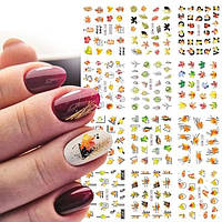 Набір наклейок для нігтів на водній основі BN1921-1932 12 шт