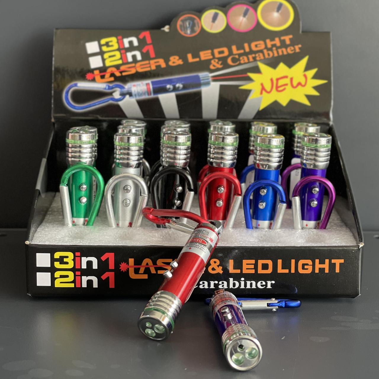 Брелок іграшка "Ліхтарик, лазер, маячок", мікс, фото 1