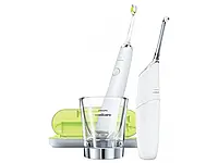 Звуковая электрическая зубная щетка Philips Sonicare FlexCare Platinum + ирригатор AirFloss Ultra HX8492/48