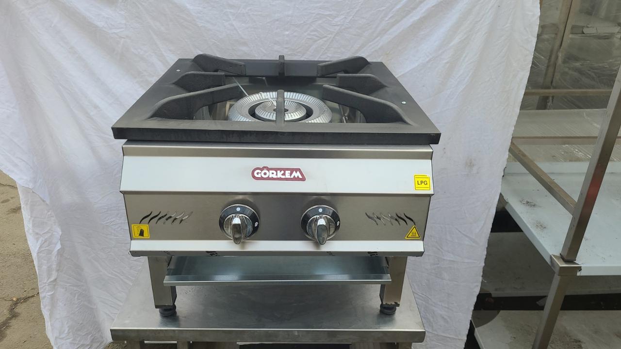 Görkem. Плита газова підлогова 1 конфоркова Görkem GYO 6070 (конфорка 600х600 мм)