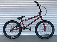 Велосипед Toprider BMX-5 20 дюймов Бордовый