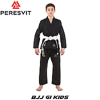 Детское кимоно для джиу-джитсу Peresvit BJJ Gi Kid's Core Black