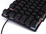 Ігровий комплект клавіатура і миша PETRA MK для ПК комп'ютера геймерський з RGB підсвіткою, фото 8