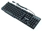 Ігровий комплект клавіатура і миша PETRA MK для ПК комп'ютера геймерський з RGB підсвіткою, фото 6