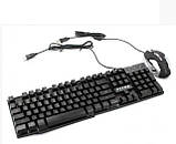 Ігровий комплект клавіатура і миша PETRA MK для ПК комп'ютера геймерський з RGB підсвіткою, фото 3