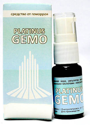 Gemo Platinus - Засіб від геморою (Гемо Платінус), фото 2