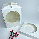 Вставка для Пасхи, 168*168*30 мм, діаметр 130 мм, біла, фото 2