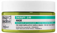 Очищающая маска-детокс для жирных волос и кожи головы Therapy Mask 3/M Seward Mediter