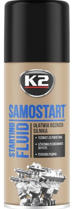 Швидкий старт для двигуна K2 SAMOSTART, 400 мл Аерозоль, фото 1