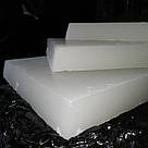 Гідроочищений парафін прозорого білого кольору по 5 кг плита, фото 4