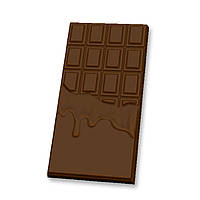 Пластиковая форма для шоколада плитка Горячий шоколад