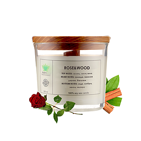 Аромасвічка Purity Rose&Wood 60 грам