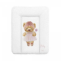 Пеленальний матрац на комод м'який Ceba baby 70x50 Fluffy Puffy, Poly, дівчинка