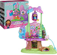 Kitty Fairy's Garden Treehouse Playset Кукольный домик Габби, портативный игровой набор с куклой Габби, и