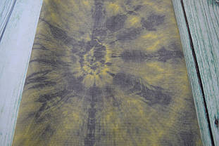 Тканина ручного фарбування розмір 48х71см основа канва 16 каунт колір "Зіркове сяйво"