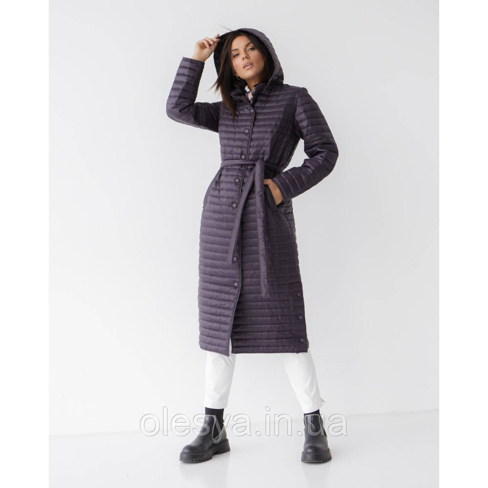 Демісезонне пальто стьобане молодіжне 245 Mangelo розміри 44, фото 1