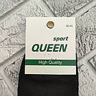 Шкарпетки жіночі короткі літо сітка нар. 36-40 чорні OUEEN бавовна 30037429, фото 3