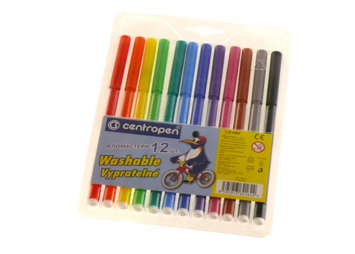 Фломастери Centropen 12 кольорів 7790/12ТП, фото 1