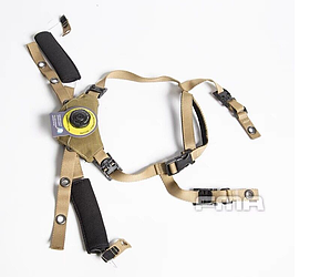 Система підвіски FMA Suspension для тактичного шолома, Колір: DE, аналог системи Team Wendy