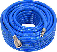 Пневматичний шланг із ПВХ з швидкороз'ємним з'єднанням 10 мм х 20 м (коробка / 8/64)