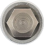 Набір головок 1/2" HEX 30 шт H5-H19 із шестигранними вставками біта Vorfal V08066, фото 3