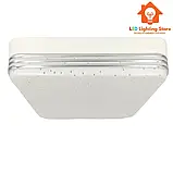 Светодиодный светильник накладной квадратный Biom BYS-02-36-5 36W 5000К IP33 (зіркове сяйво), фото 6