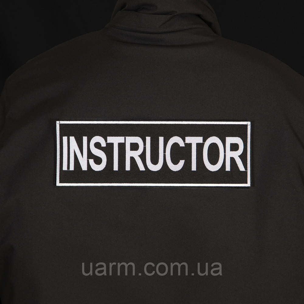 Нашивка Instructor на спину 30 х 10 см липучка