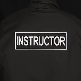 Нашивка Instructor на спину 30 х 10 см липучка