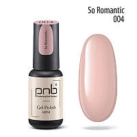 Гель-лак PNB So Romantic mini 004, 4 мл