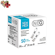 Тест-смужки НьюМед Нео (NewMed Neo) 50 шт.