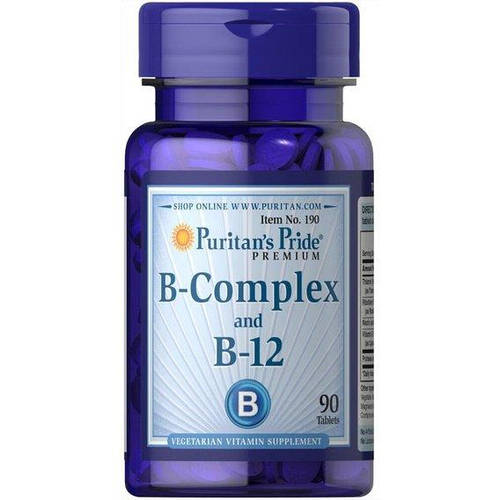 Купить В комплекс Puritan's Pride Vitamin And Vitamin B12 90