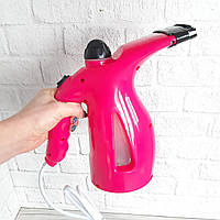 Ручна праска відпарювач для одягу HAND STEAMER RZ-608 pink