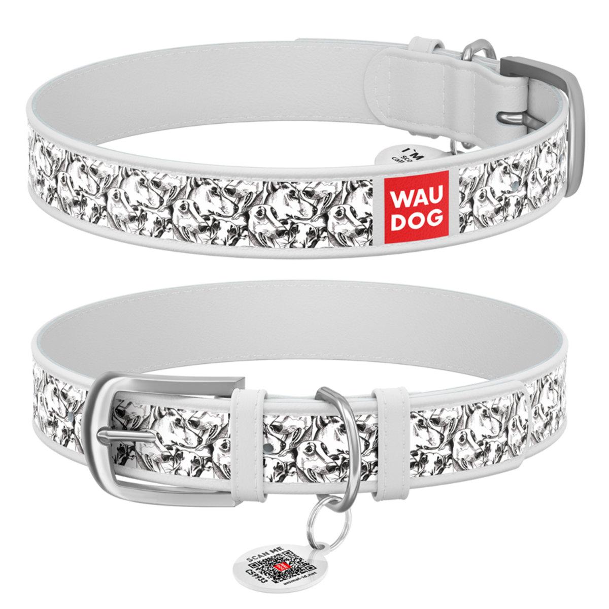 Ошейник WAUDOG Design Верность Металлическая Пряжка 15 Мм/27-36 См ...