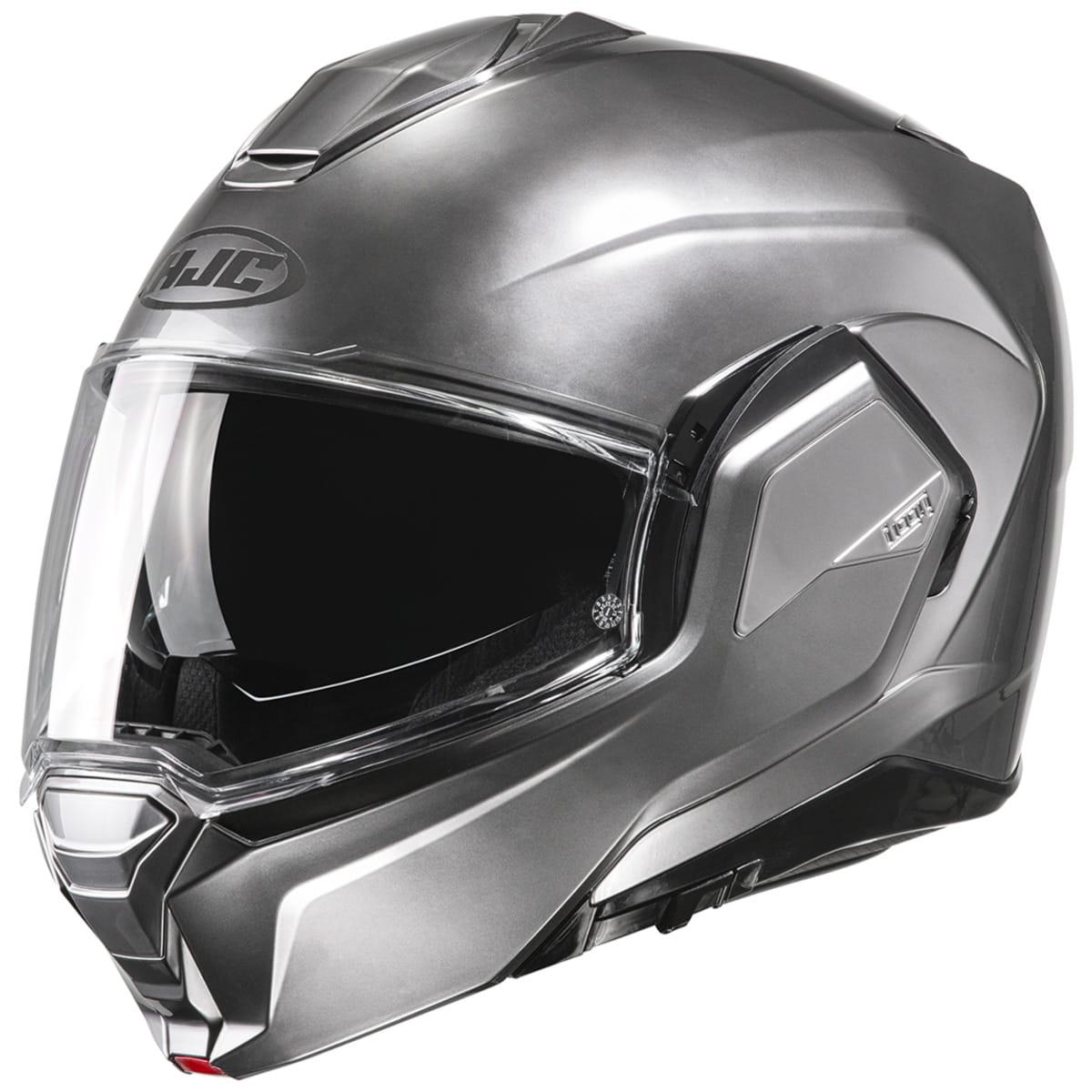 МОТОШОЛОМ МОДУЛЯР HJC I100 HYPER SILVER