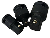 Набір перехідників ударних 1/2″ 1/4″ 3/8″ 3/4″  CR-MO 6 од. Vorfal V08040, фото 5