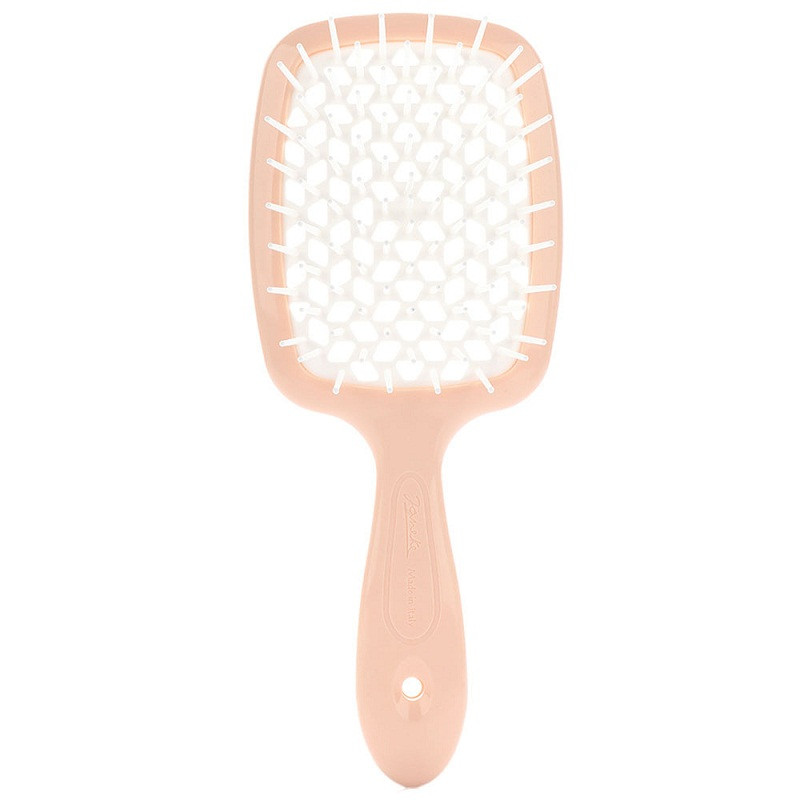 Розчіска Janeke 1830 Superbrush The Original Italian Персиковий/Білий