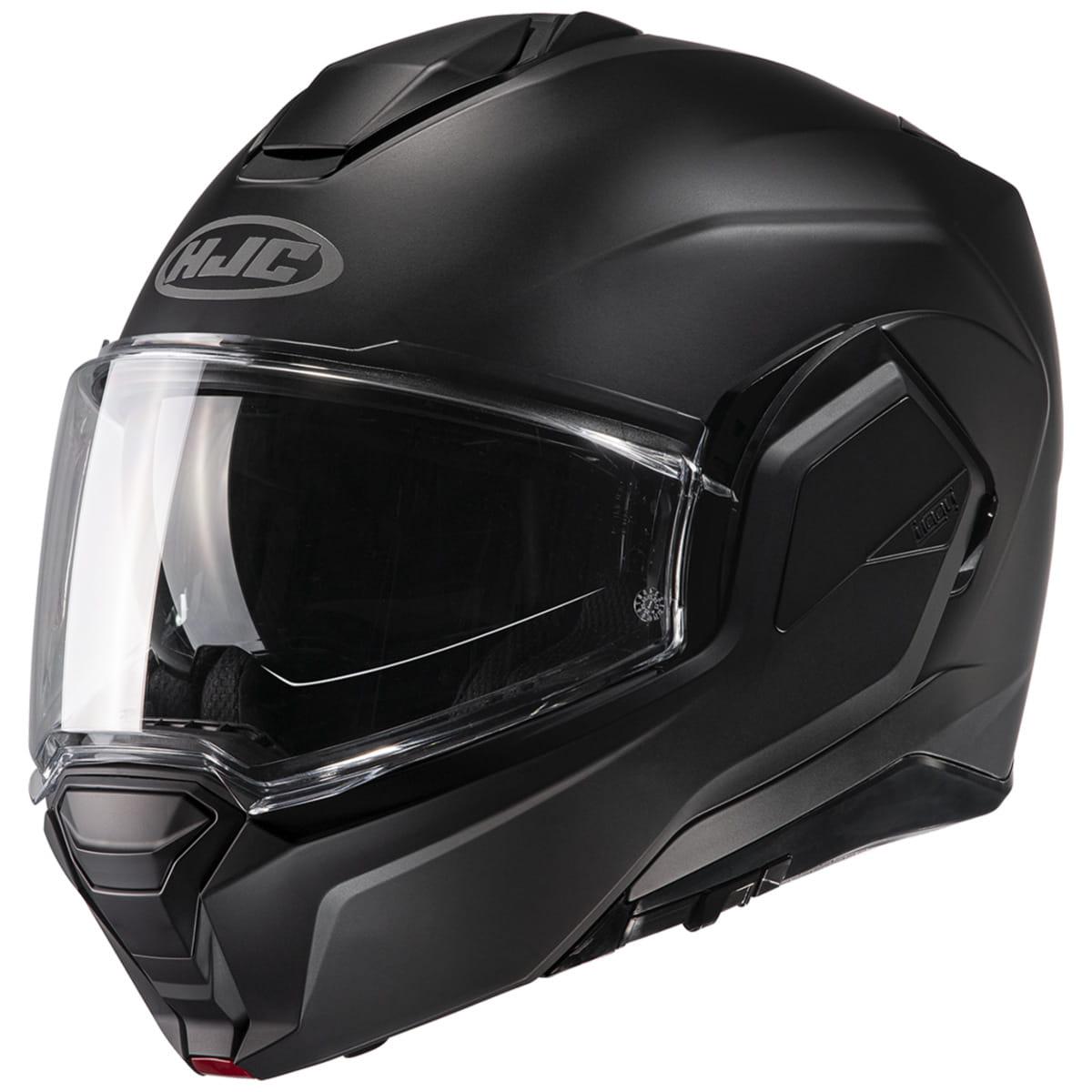 МОТОШОЛОМ МОДУЛЯР HJC I100 SEMI FLAT BLACK