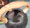 Чайник зі свистком із неіржавкої сталі Об'єм 3 л Edenberg EB-8836/Чайник для плити, фото 6