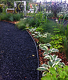 Бордюр садовий пластиковий чорний Country Premium – 10 метрів, фото 2