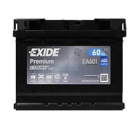 Аккумулятор автомобильный Exide Premium 60Ah L+ (левый плюс)