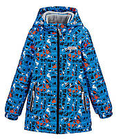 Куртка євро-зима для хлопчика 104 Joiks EW-64, синій