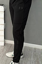 Демісезонний спортивний костюм Under Armour худі хакі + штани (двонитка), фото 4