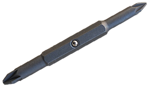 Насадка 1/4" двостороння для викрутки PZ1*PZ2 "TopTul"