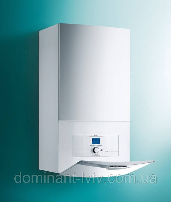 Котел газовий Vaillant atmoTEC plus VUW 240/5-5 (H-UA) двоконтурний димохідний - фото 1 - id-p1767552834