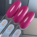 Гель лак GeliX 022, 8ml оновлений колір, фото 2
