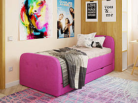 Дитяче м'яке ліжко з бортиком Тедді