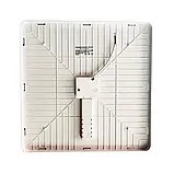 Світлодіодний світильник накладний квадратний Biom BYS-02-48-5 48W 5000К IP33 (зіркове сяйво), фото 4