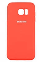 Силиконовый чехол защитный "Rock" для Samsung G935 / S7 Edge Красный